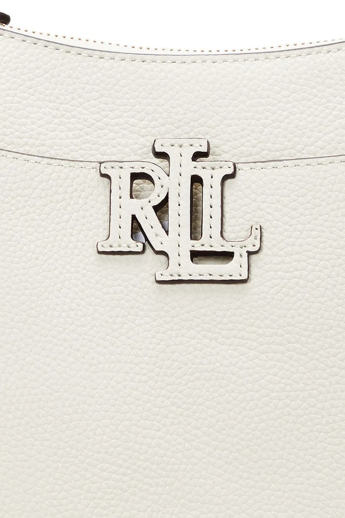 Lauren Ralph Lauren crossbody kabelka dámska kožená 431970152 biela