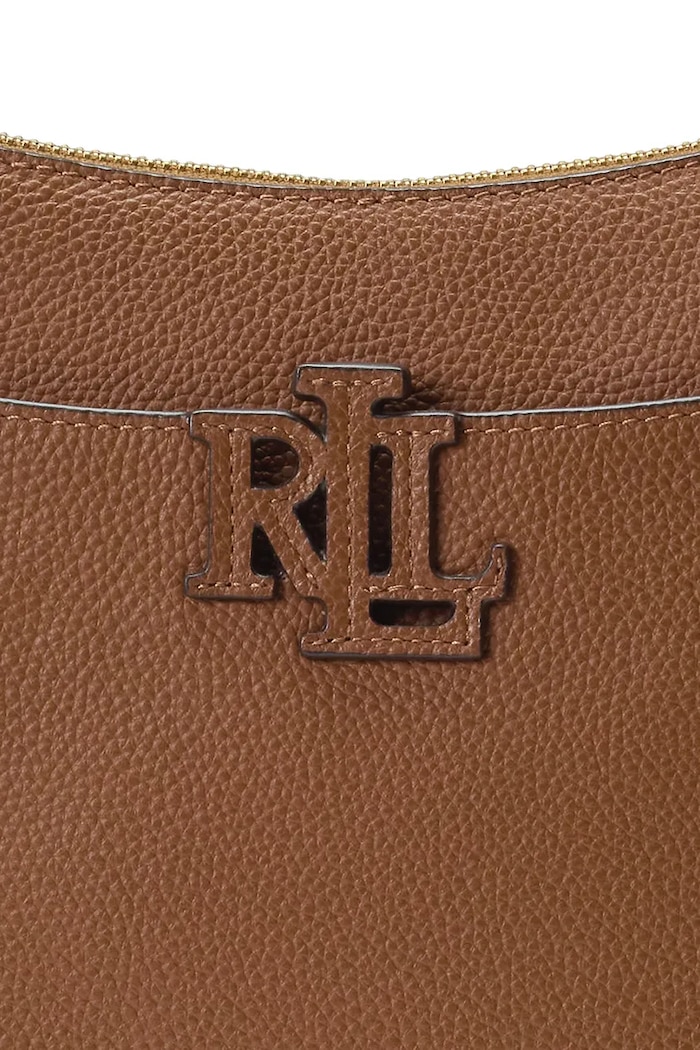 Lauren Ralph Lauren torebka crossbody damska skórzana brązowy 431970152