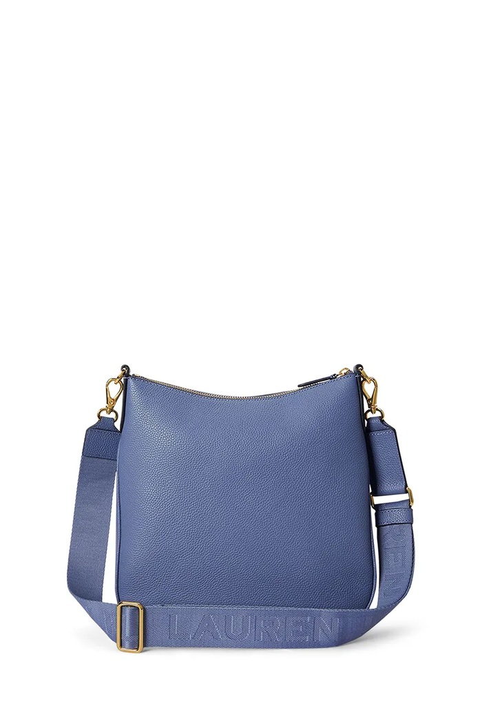Lauren Ralph Lauren чанта crossbody дамска от кожа 431970152 син SS26