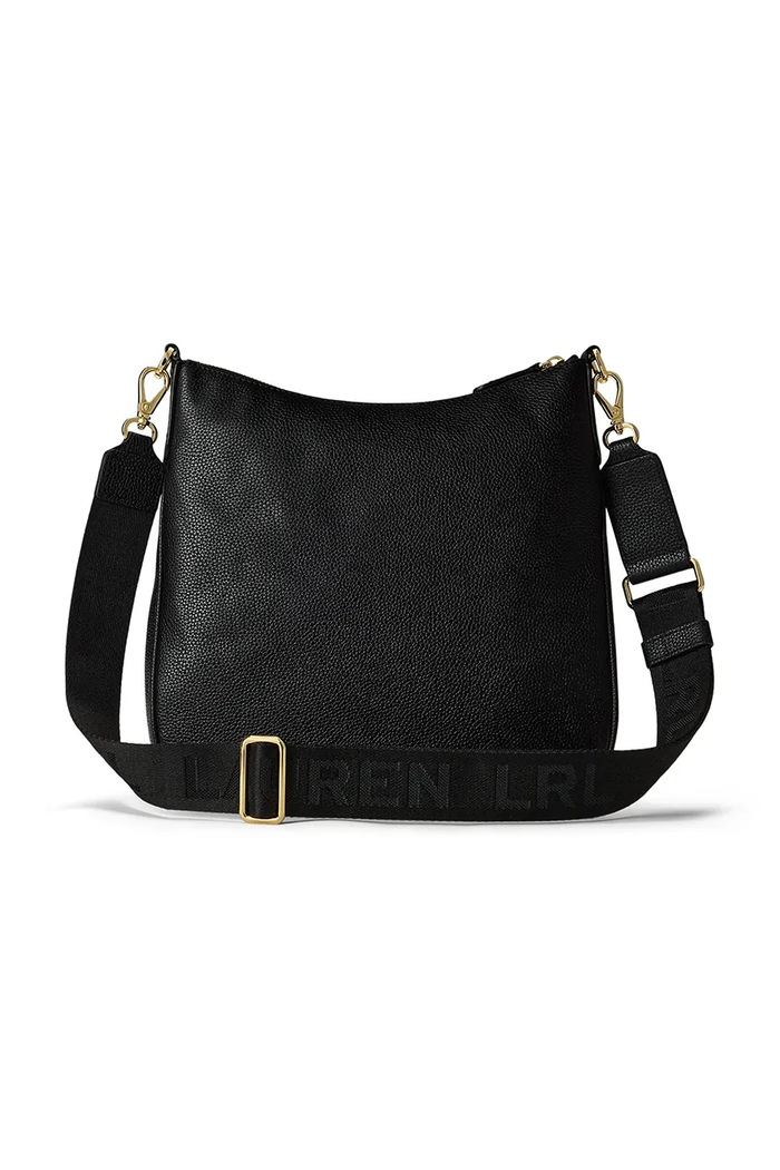 Lauren Ralph Lauren torebka crossbody damska skórzana 431970152 czarny SS26
