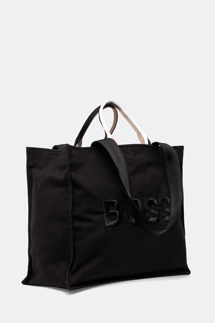 BOSS poseta 50536557 negru SS25