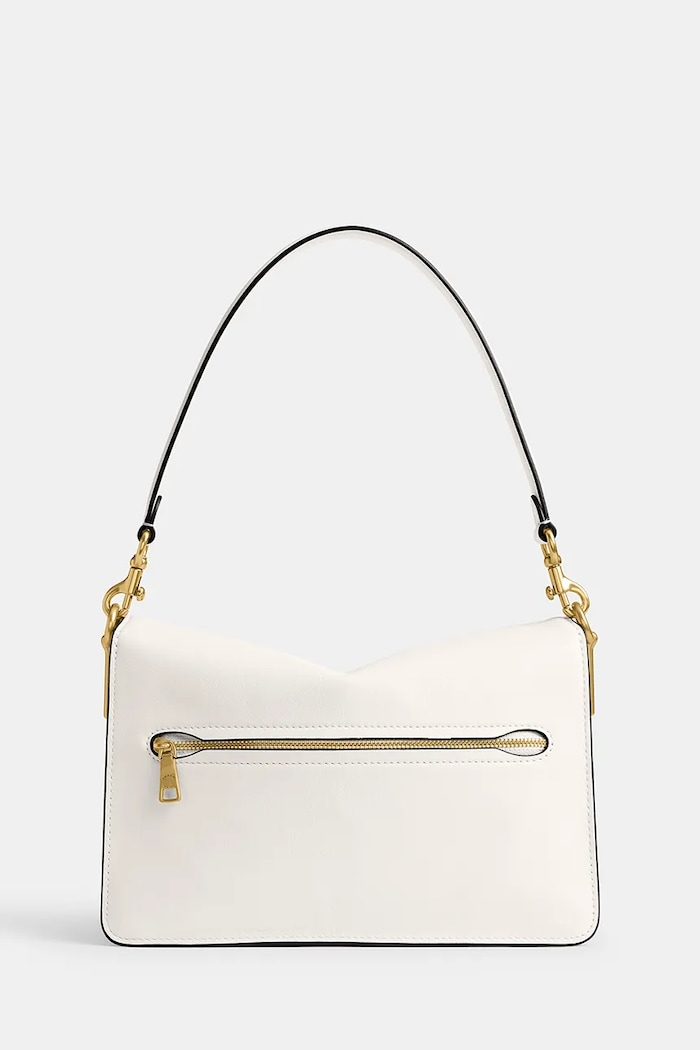 Αξεσουάρ Coach χιαστί γυναικεία δερμάτινη TABBY CY919 μπεζ