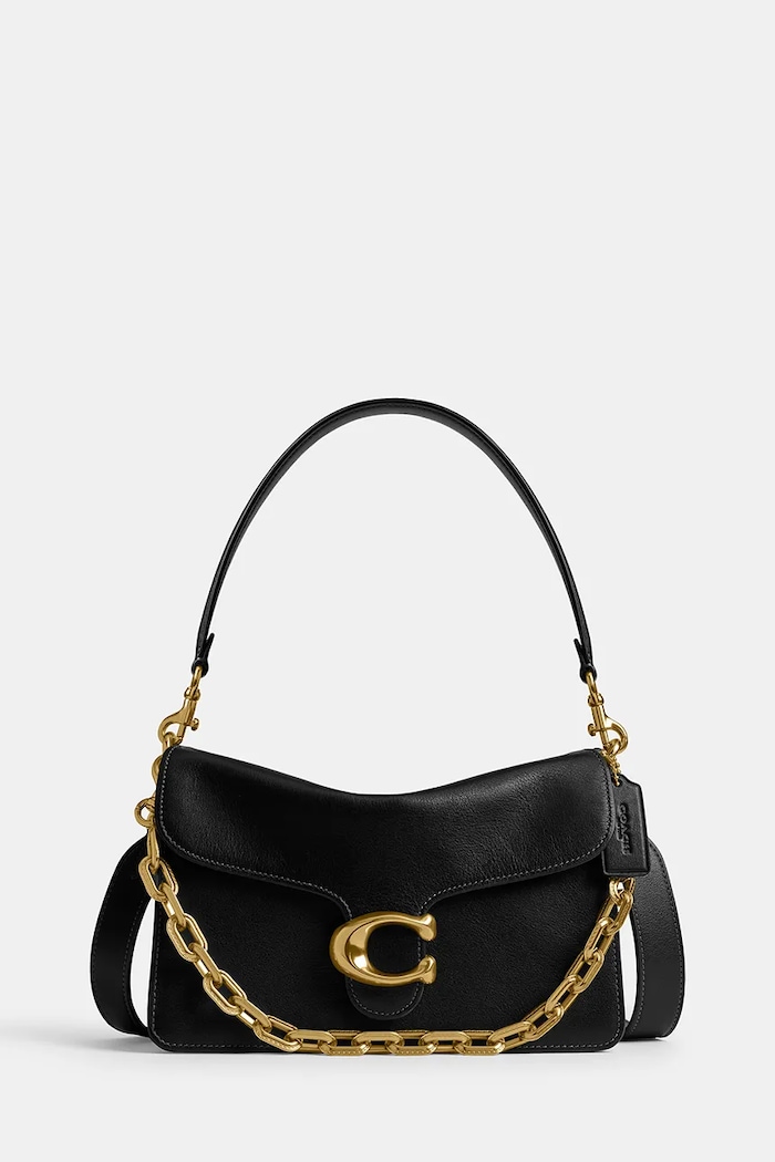 Coach crossbody kabelka dámska kožená TABBY usňová koža čierna CY919