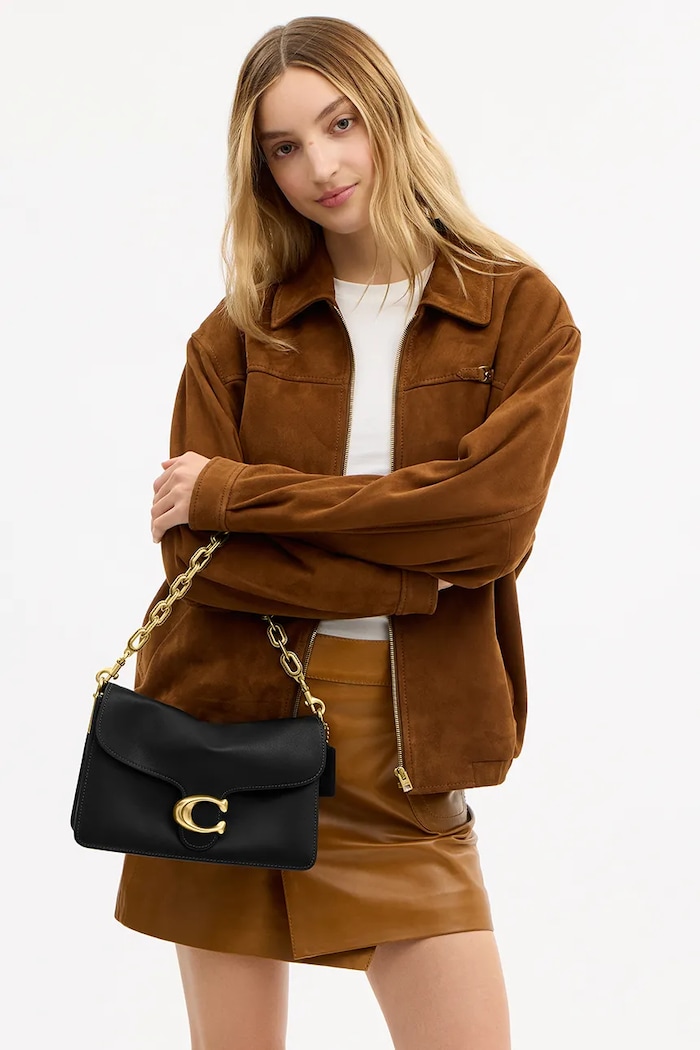 Coach crossbody kabelka dámska kožená TABBY CY919