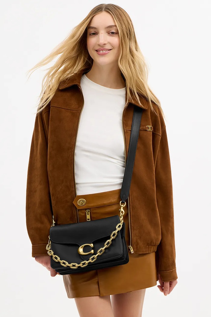Coach crossbody kabelka dámska kožená TABBY CY919
