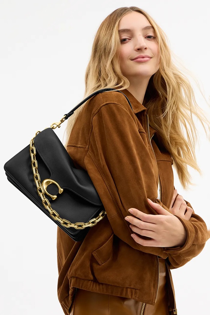 Coach crossbody kabelka dámska kožená TABBY CY919