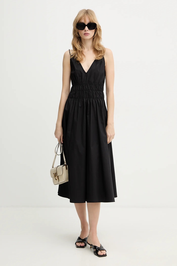 Pinko crossbody kabelka kožená 104340.A0QO