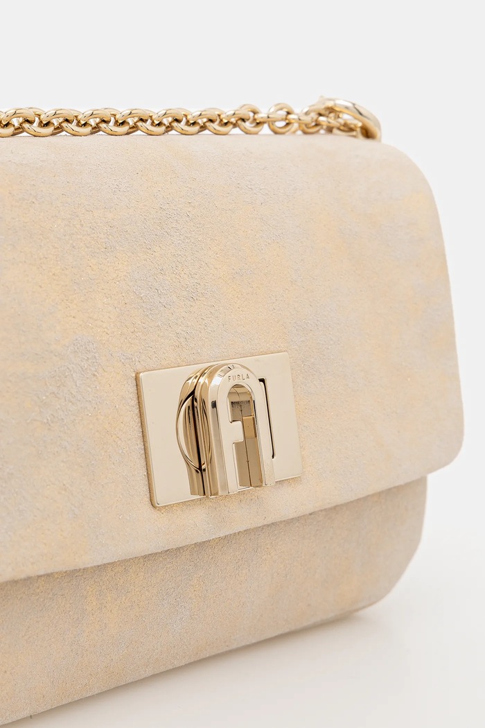 Torbica iz semiša Furla bež BAFKACO.BX3355.CGD00