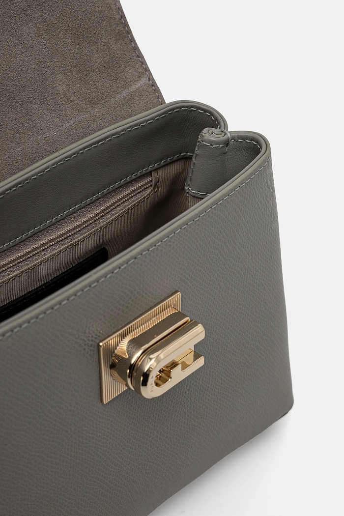 Furla torebka skórzana szary WB00109.ARE000.AG700