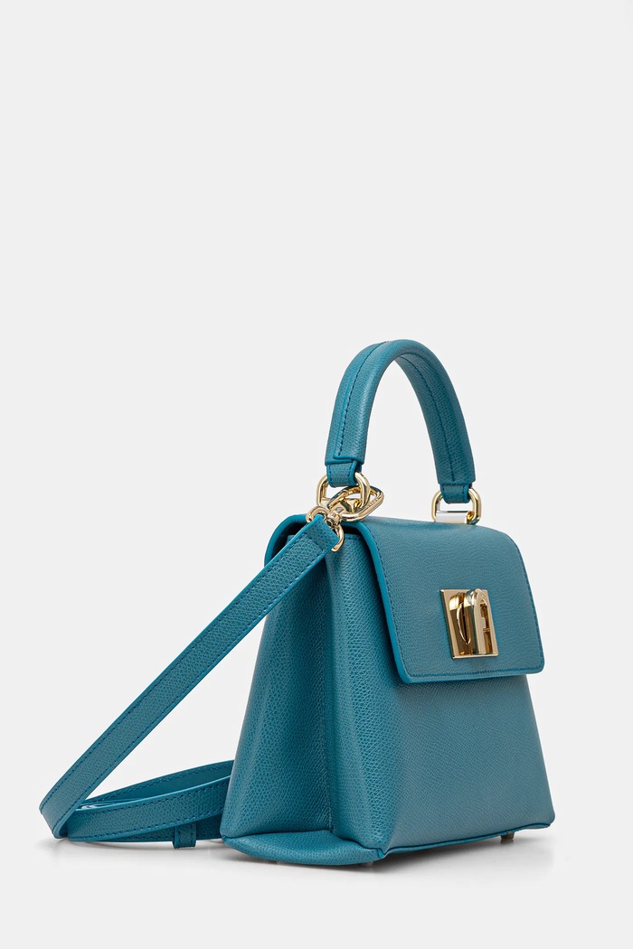 Furla torebka skórzana WB00109.ARE000.TR400 niebieski SS25