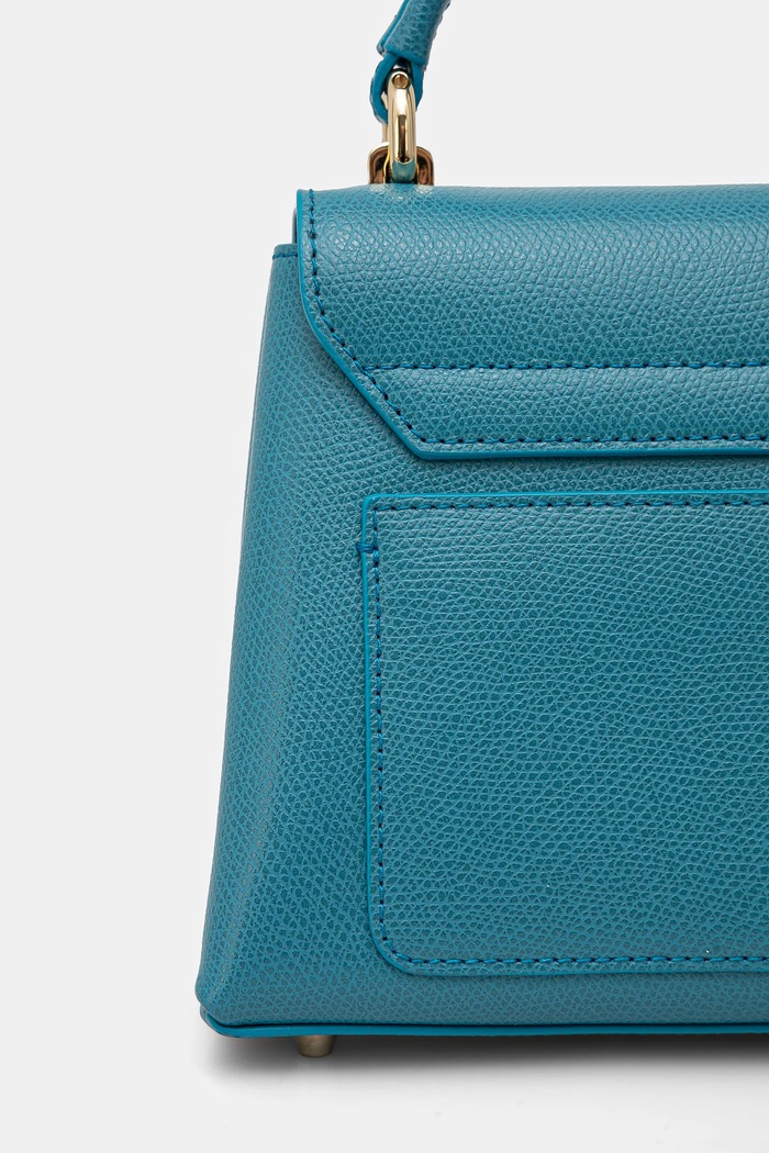 Akcesoria Furla torebka skórzana WB00109.ARE000.TR400 niebieski