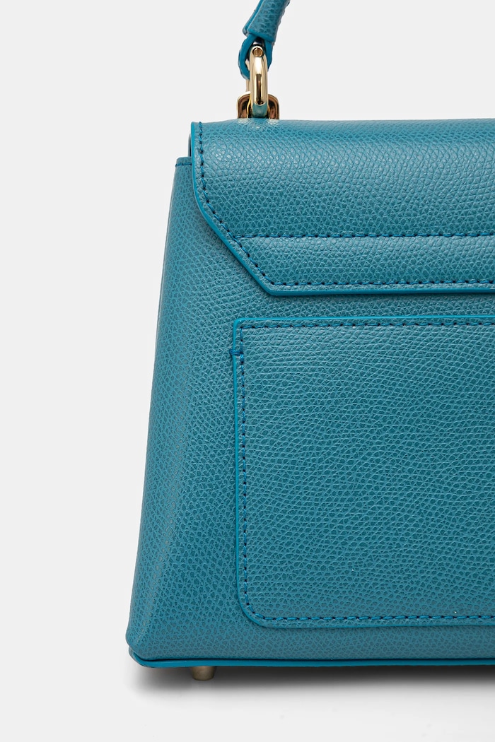 Akcesoria Furla torebka skórzana WB00109.ARE000.TR400 niebieski