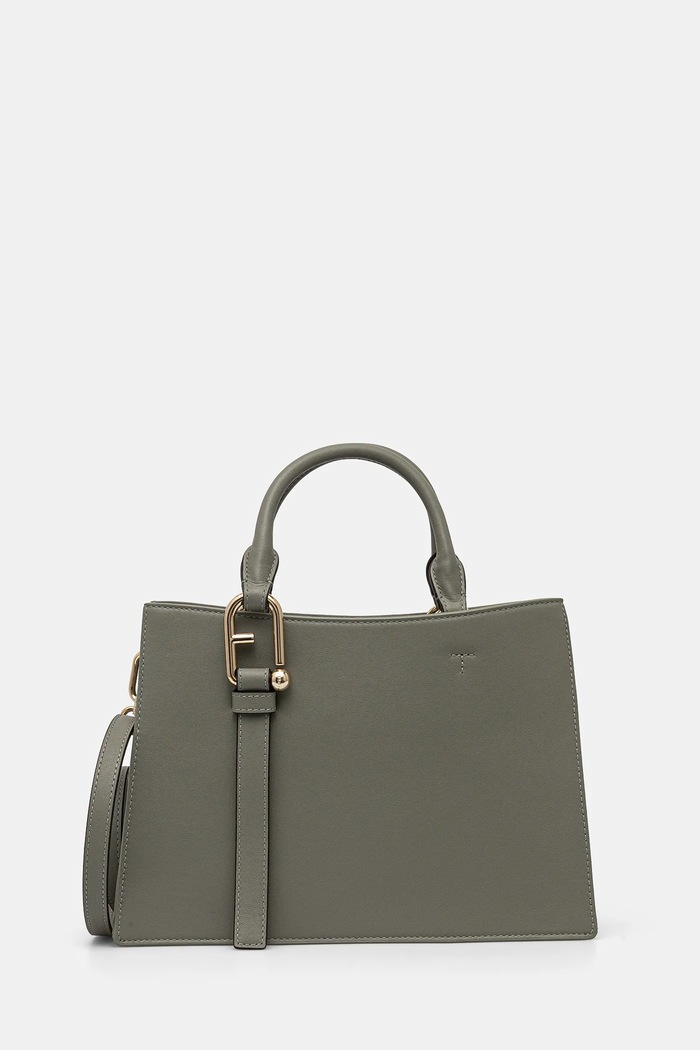 Kožená kabelka Furla přírodní kůže zelená WB01336.BX2045.AG700