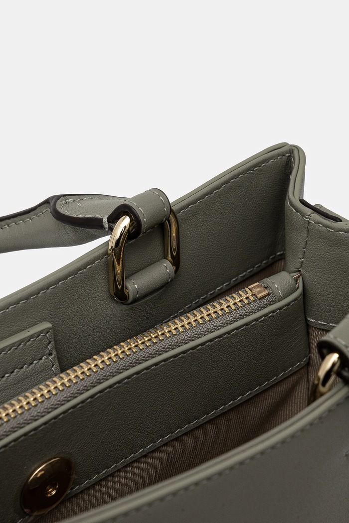 Kožená kabelka Furla zelená WB01336.BX2045.AG700