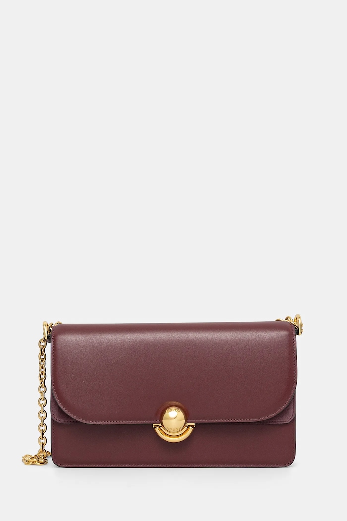 Furla torebka skórzana skóra licowa bordowy WB01515.BX0428.26700