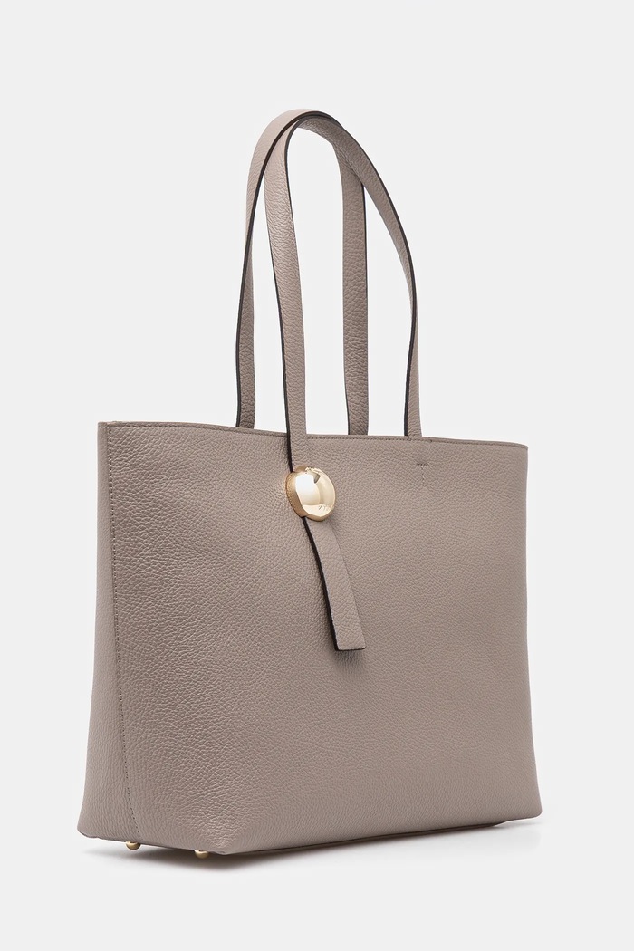 Furla torebka skórzana WB01353.HSF000.2572S szary SS25