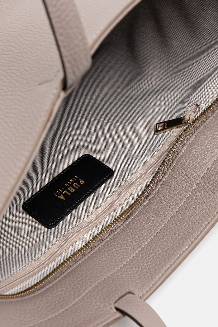 Furla torebka skórzana WB01353.HSF000.2572S szary