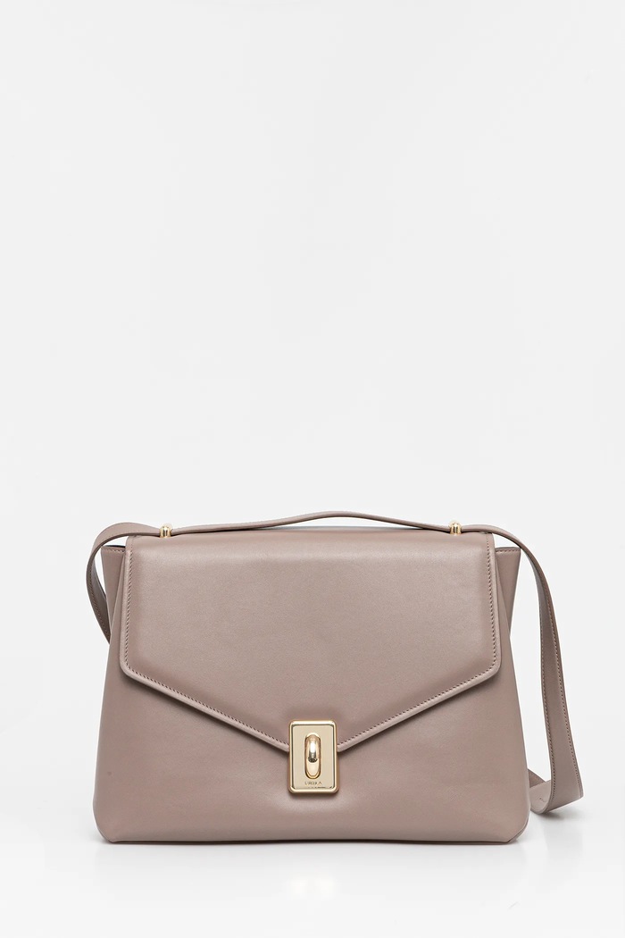 Кожена чанта Furla гладка кожа кафяв WB01516.BX3227.MA200