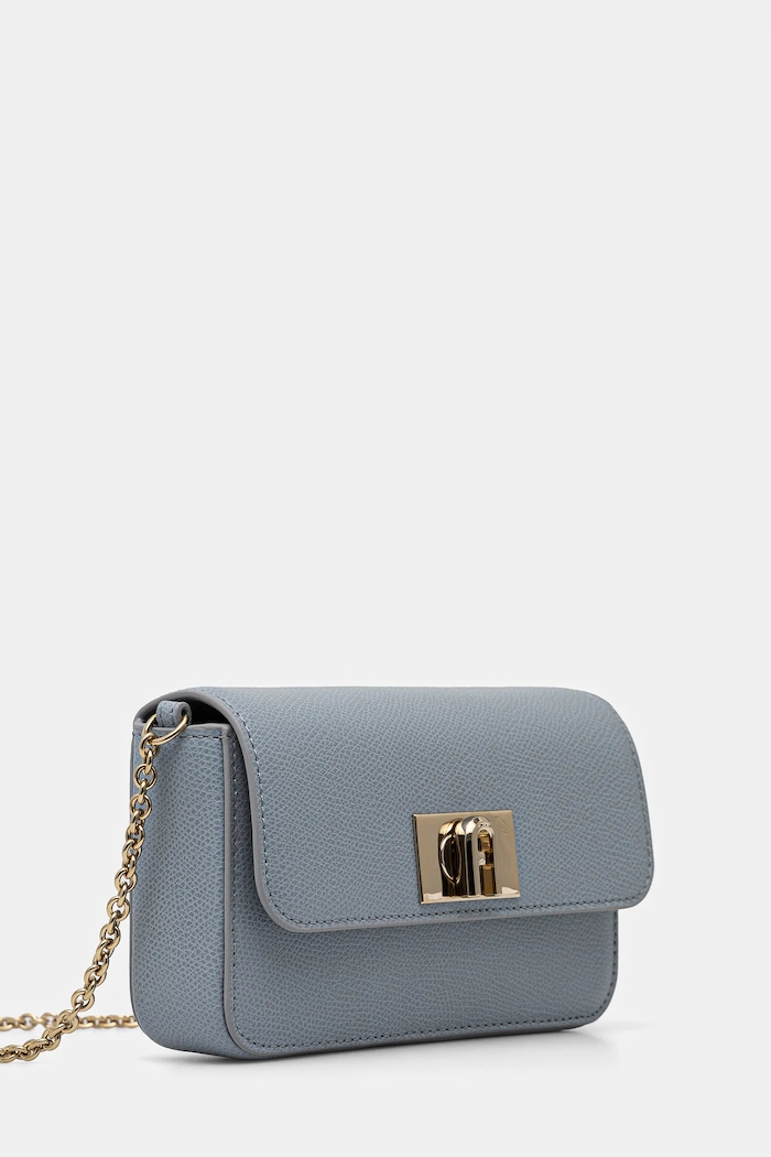 Furla poseta de piele WE00265.ARE000.55000 albastru AA00