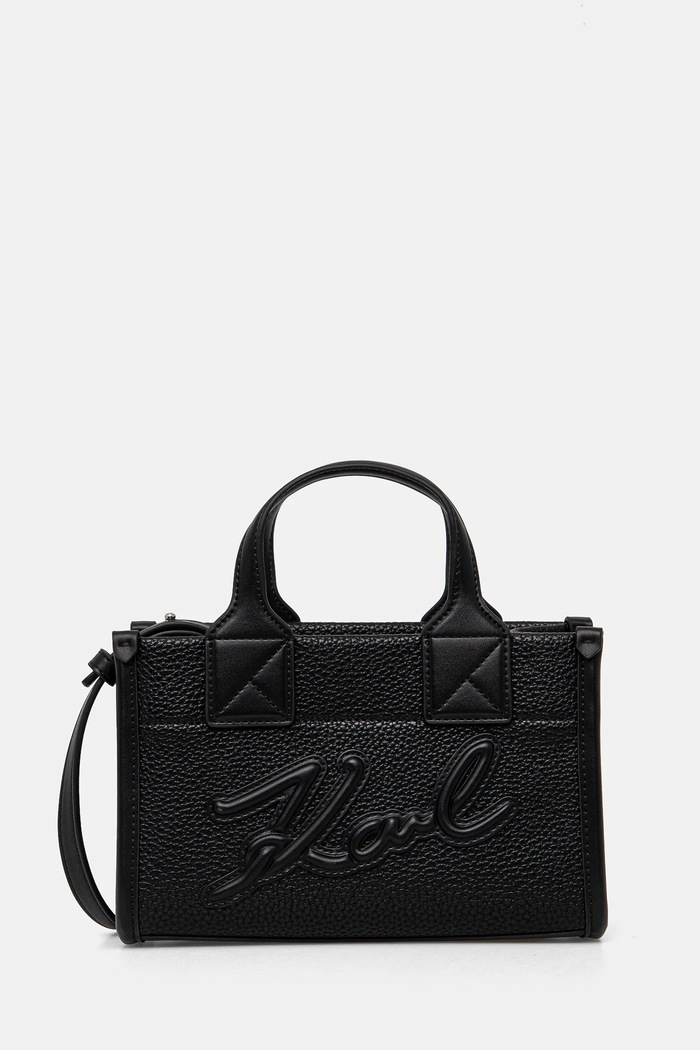 Karl Lagerfeld Kabelka Karl Lagerfeld čierna A1W30043