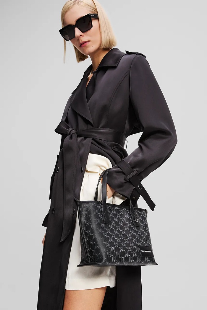 Kabelka Karl Lagerfeld K/VOYAGE A1W30184 čierna SS25