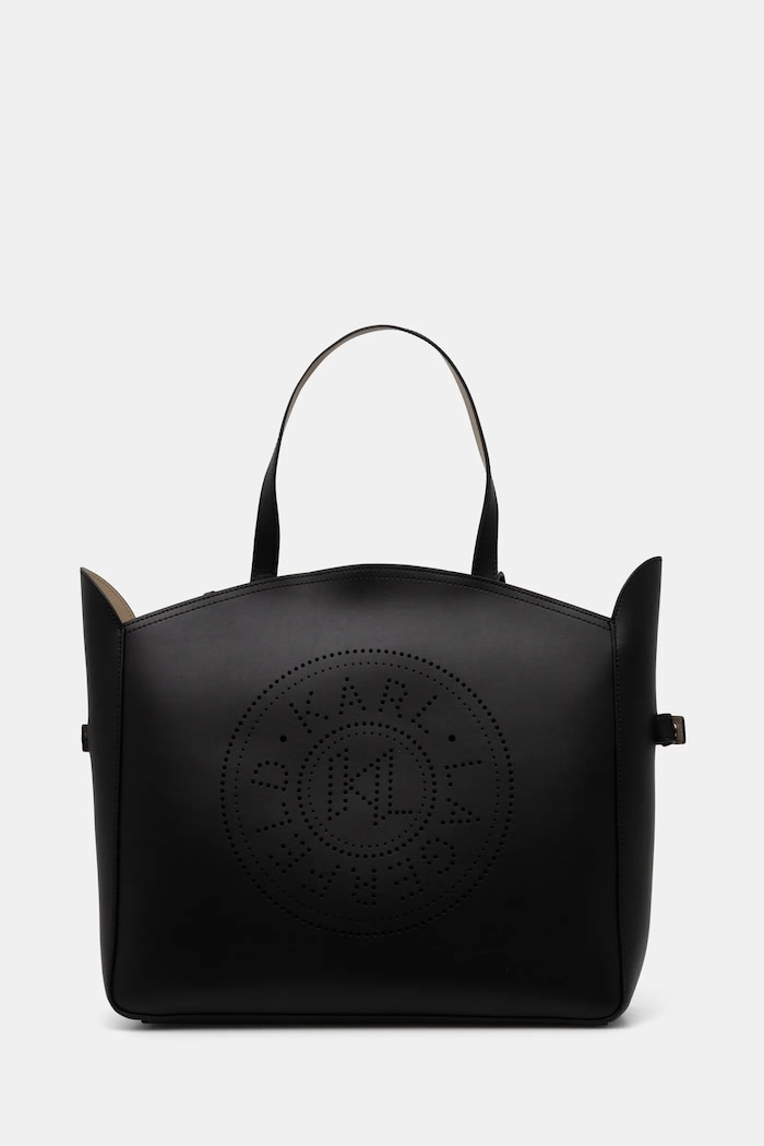 Karl Lagerfeld torebka skóra licowa czarny A1W30216