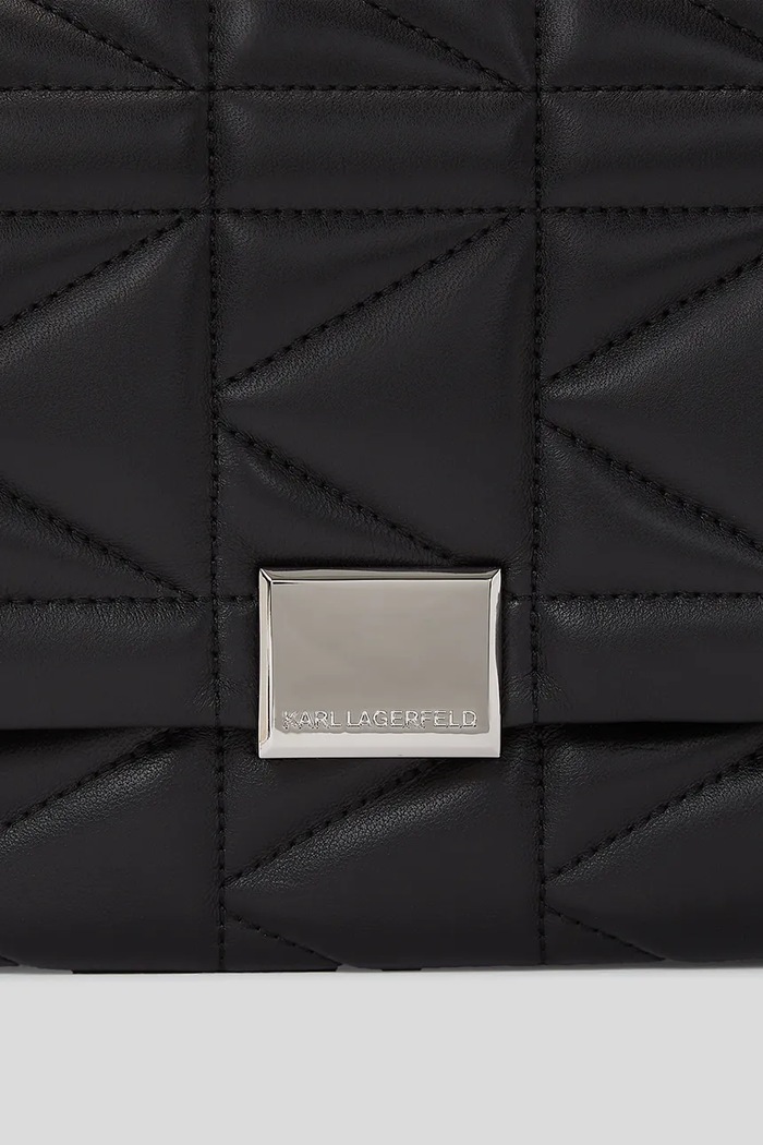 Geantă K/KUILT Karl Lagerfeld A1W30357 negru