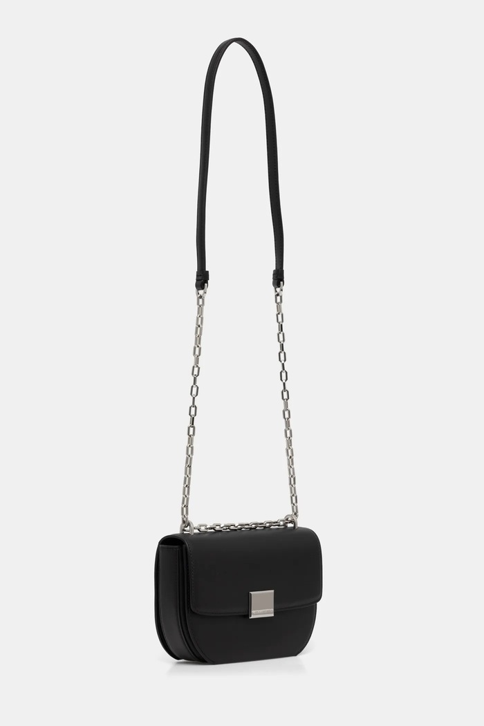 Karl Lagerfeld torebka skórzana A1W30445 czarny SS25