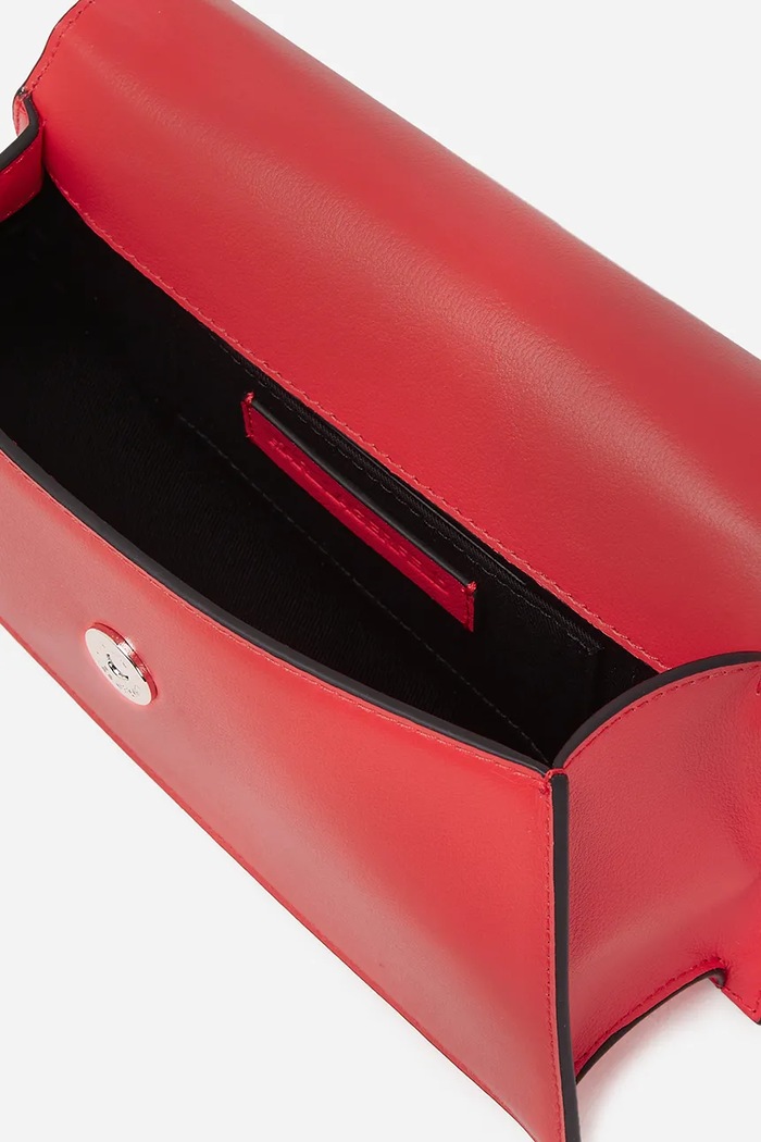 Doplnky Kožená kabelka Karl Lagerfeld K/SIGNATURE A1W30458 červená