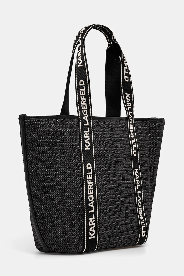 Torba Karl Lagerfeld A1W46074 crna SS25