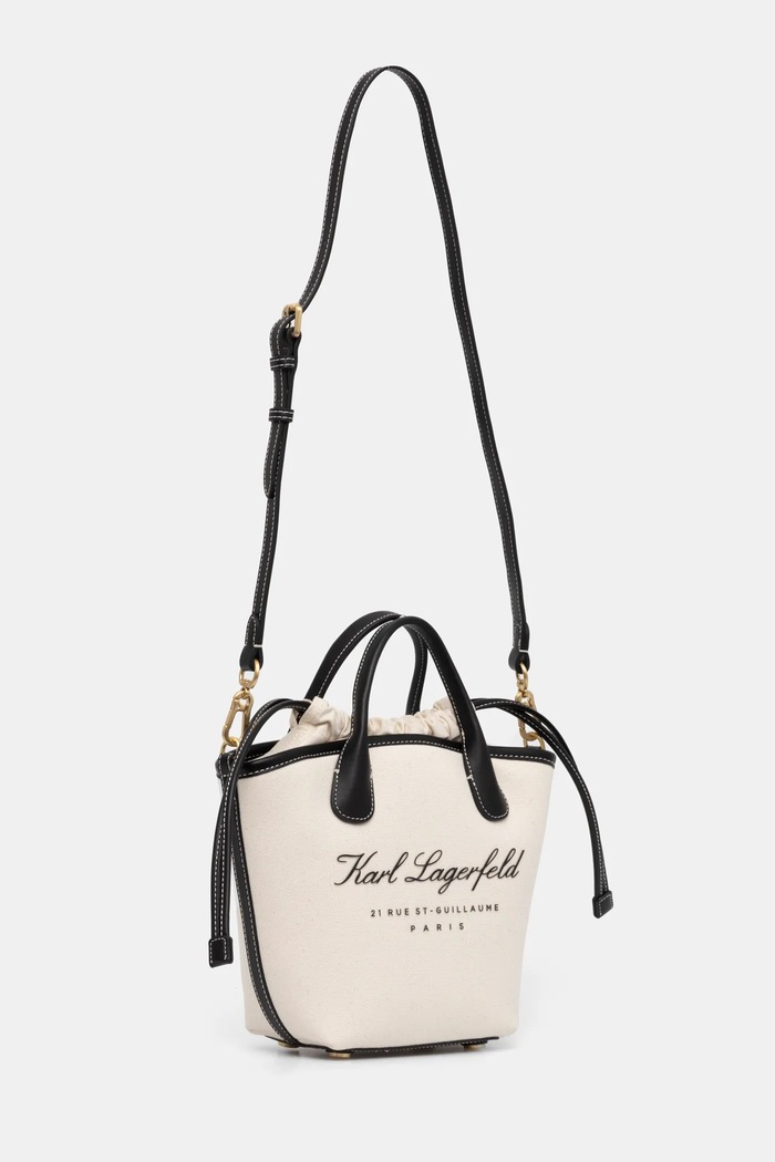 Karl Lagerfeld torebka A1W46076 beżowy SS25