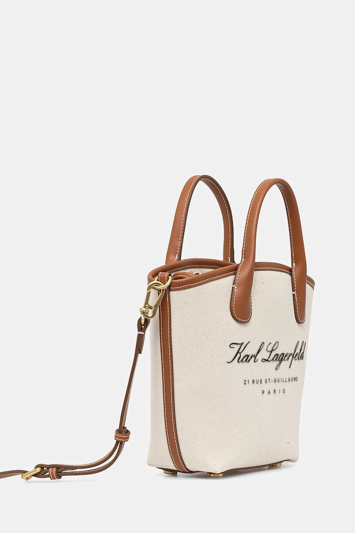 Karl Lagerfeld torebka A1W46076 beżowy SS25