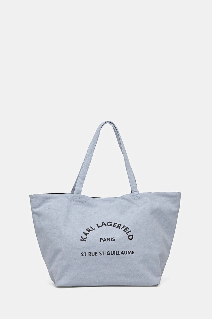 Karl Lagerfeld kézitáska textil kék A1W50006
