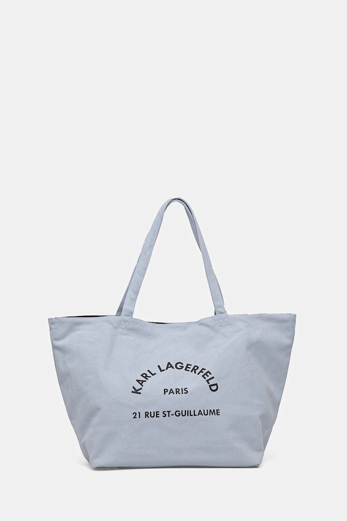 Karl Lagerfeld kézitáska textil kék A1W50006