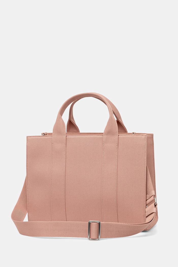 Аксесоари Karl Lagerfeld чанта tote дамска от памук K/RSG A1W50010 розов