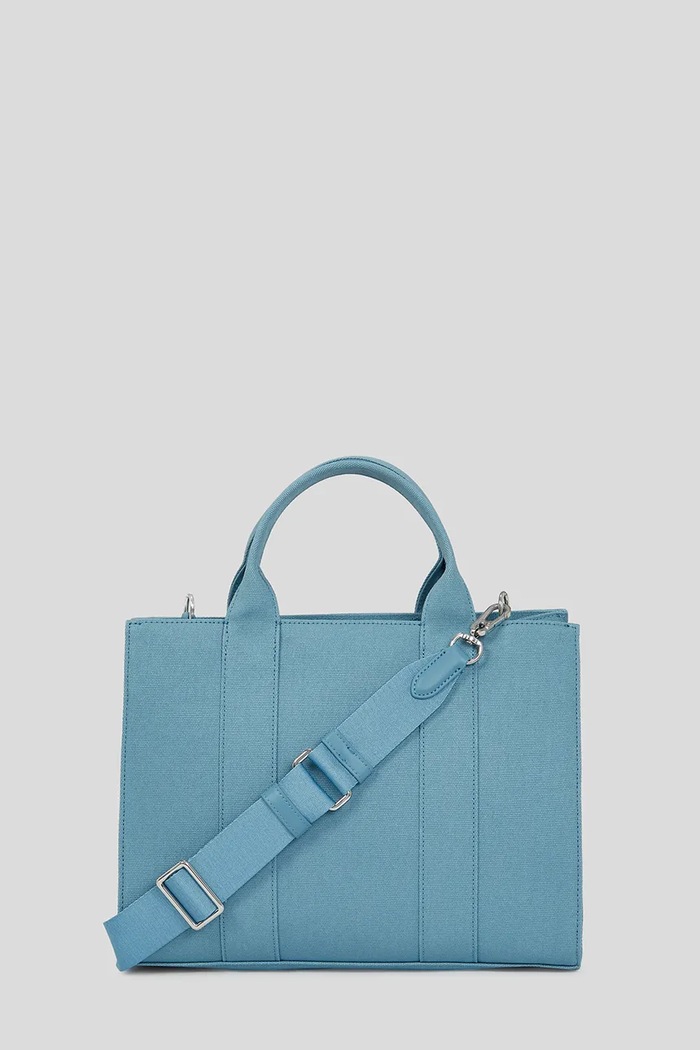 Karl Lagerfeld Tote bag pentru femei, din bumbac K/RSG A1W50010 albastru AA00