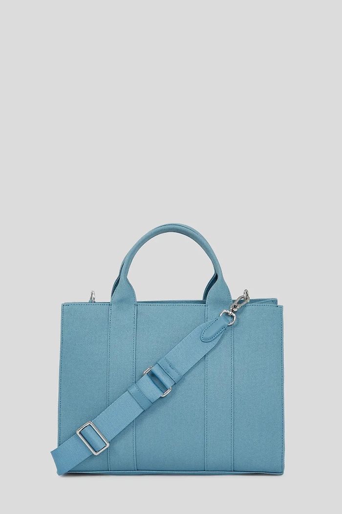 Karl Lagerfeld Tote bag pentru femei, din bumbac K/RSG A1W50010 albastru AA00
