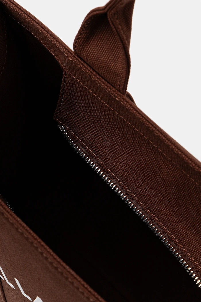 Karl Lagerfeld Tote γυναικεία βαμβακερή K/RSG A1W50010 καφέ