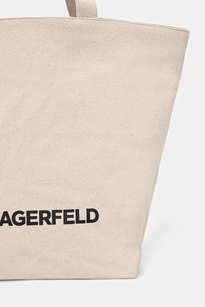 Dvostrana torba Karl Lagerfeld bež A1W50020