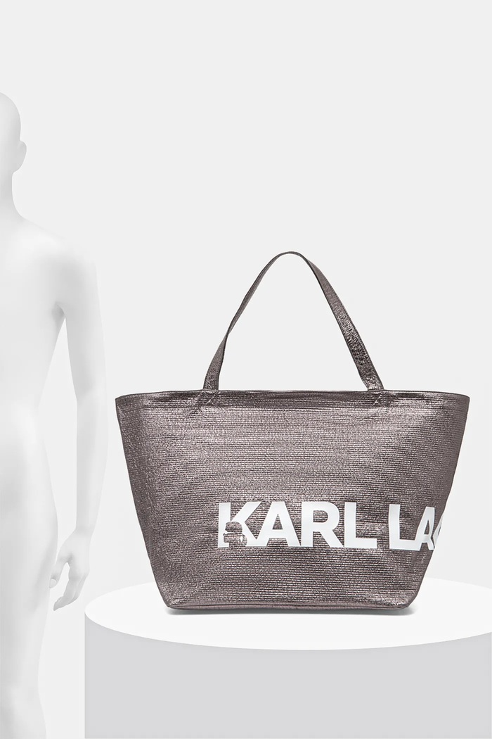 Bombažna torba Karl Lagerfeld A1W50064