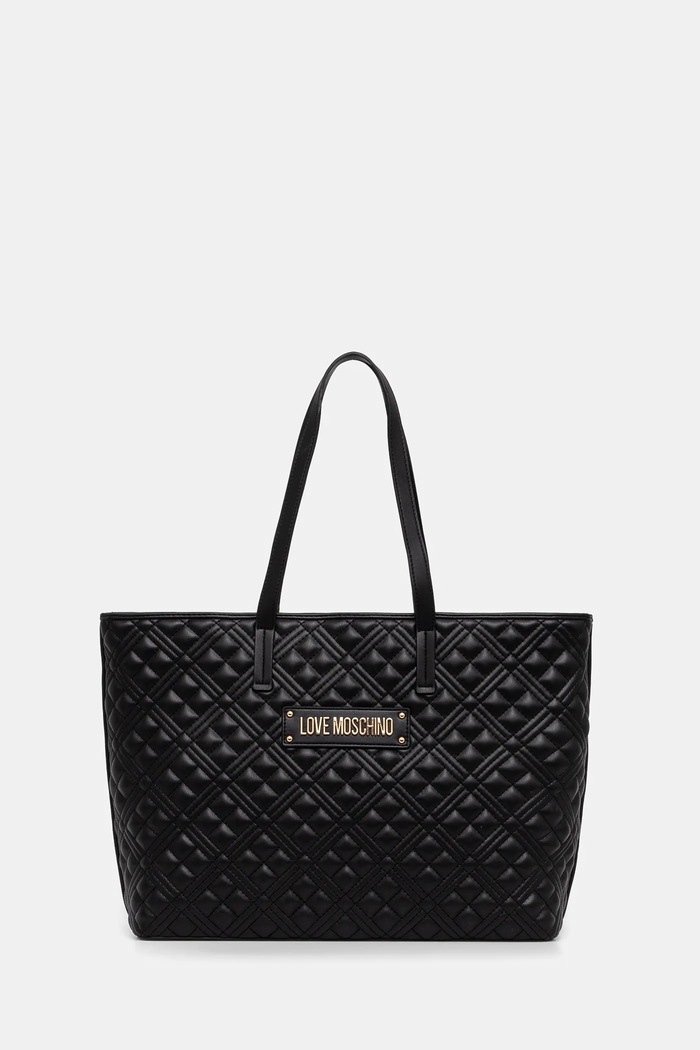 Love Moschino torebka aplikacja czarny JC4166PP1