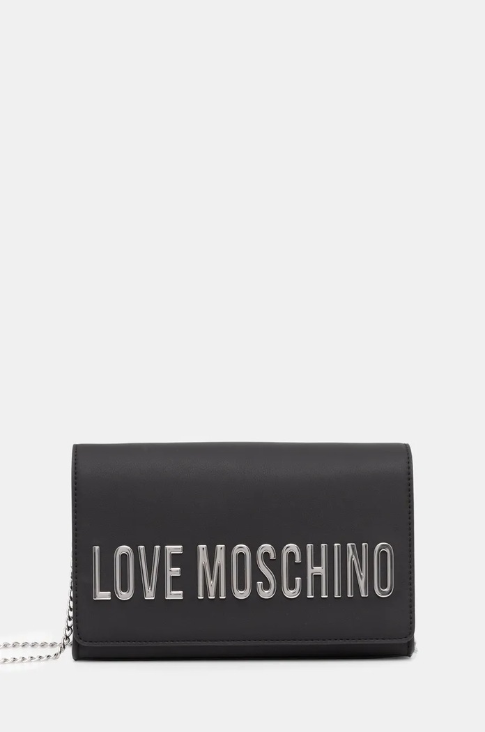 Τσάντα Love Moschino απομίμηση λείου δέρματος μαύρο JC4103PP1