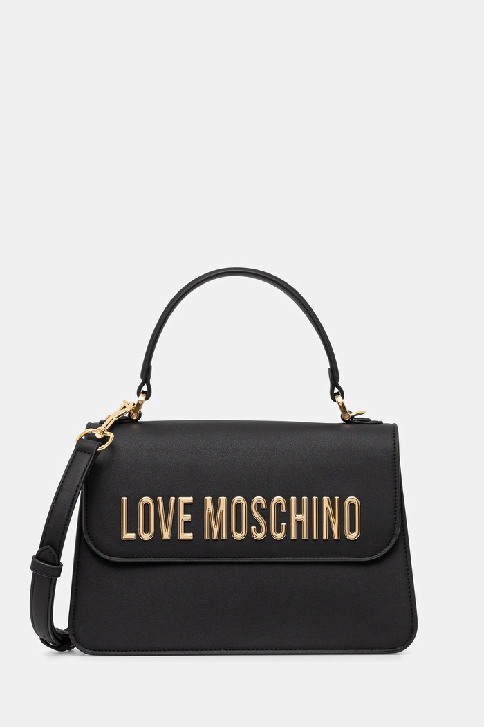 Kabelka Love Moschino imitácia kože čierna JC4032PP1