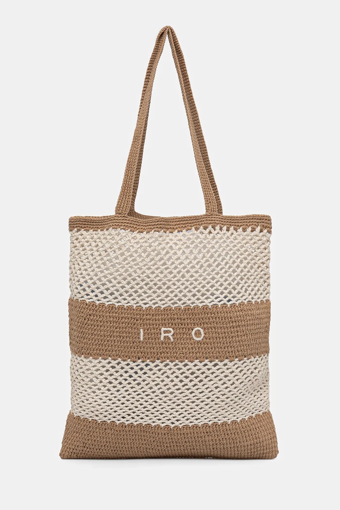 IRO Geantă de bumbac bej WM46STRINGBAG