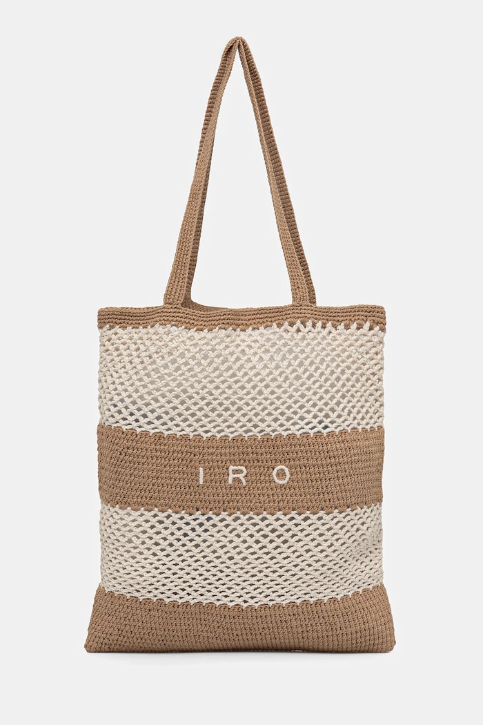 IRO Geantă de bumbac bej WM46STRINGBAG