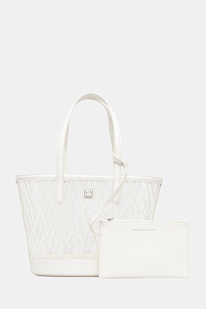 Armani Exchange geantă nu incape in A4 alb XW000325.AF12147