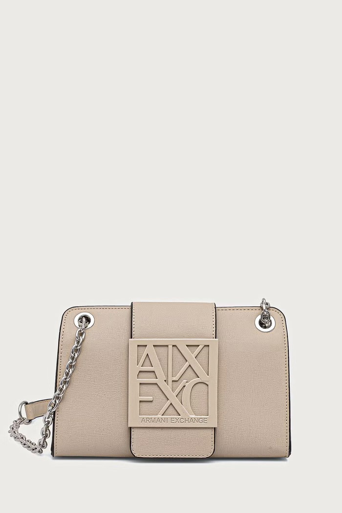 Armani Exchange сумка-листоноша жіноча зі штучної шкіри бежевий XW000281.AF13672