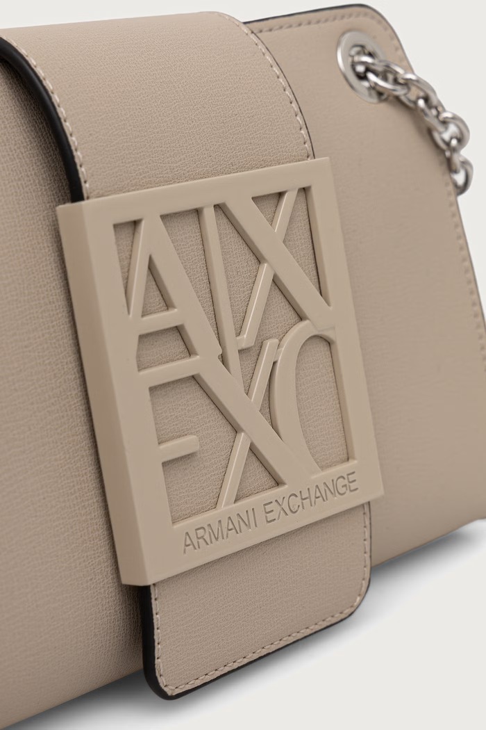 Armani Exchange сумка-листоноша жіноча зі штучної шкіри бежевий XW000281.AF13672