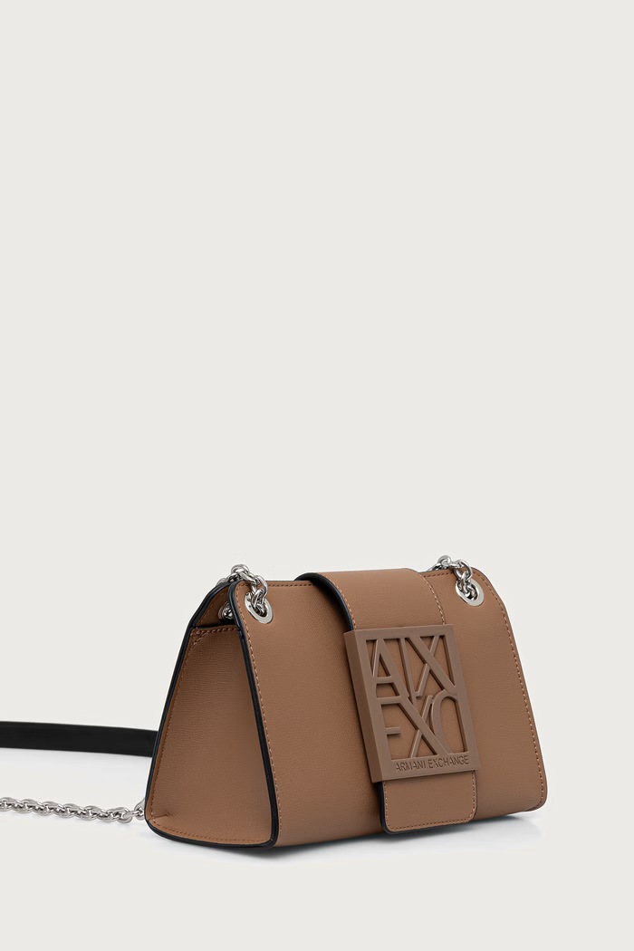 Armani Exchange сумка через плечо для женщин из искусственной кожи XW000281.AF13672 бежевый SS26