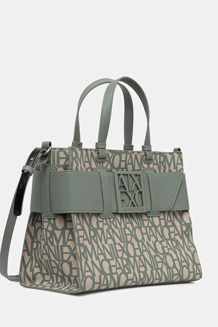 Armani Exchange geantă 942689.3F742 verde SS26